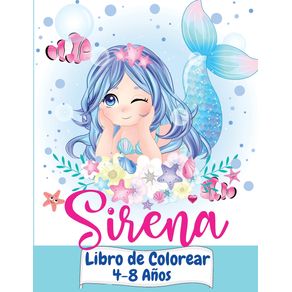Sirena-Libro-de-Colorear--4-8-anos