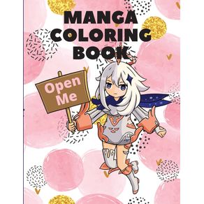 Manga-Coloring-Book