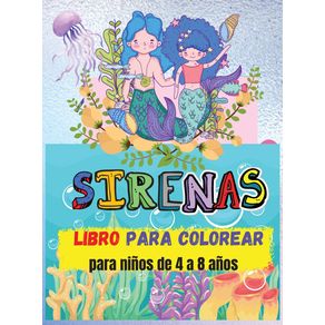 Libro-Para-Colorear-De-Sirenas