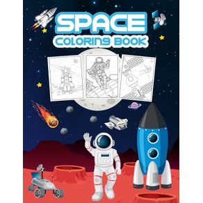 Space-Coloring-Book
