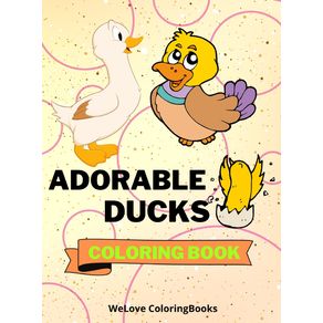 Adorable-Ducks-Coloring-Book