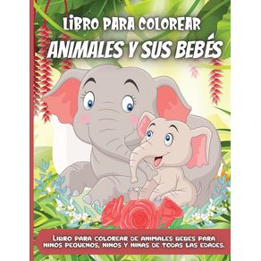 Libro-para-colorear-Animales-y-sus-Bebes