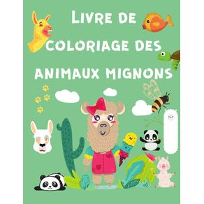 Livre-de-Coloriage-des-Animaux-Mignons