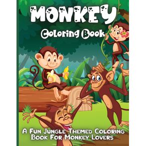 Monkey-Coloring-Book