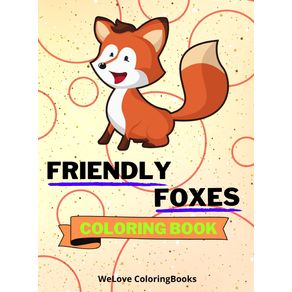 Friendly-Foxes-Coloring-Book