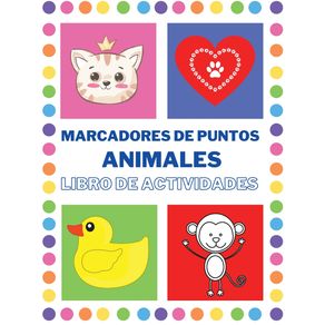 Marcadores-de-Puntos-Libro-de-Actividades-con-animales