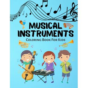 Musical-Instruments-Coloring-Book-For-Kids