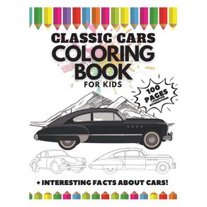 Classic-Cars-Coloring-Book-for-Kids-100-Pages