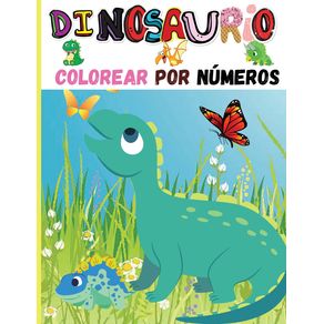 Dinosaurio-Colorear-Por-Numeros