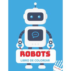 Robots-Libro-de-Colorear