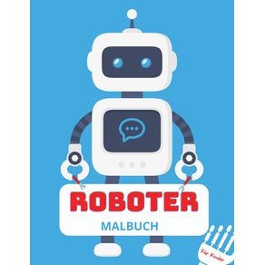Roboter-Malbuch