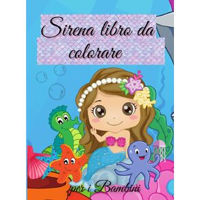 Sirena-Libro-da-Colorare-per-i-bambini