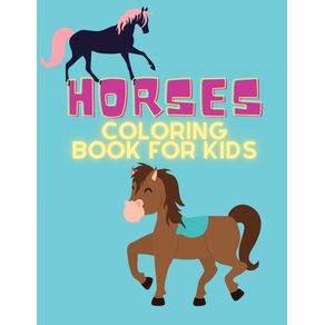 Horses-Coloring-book