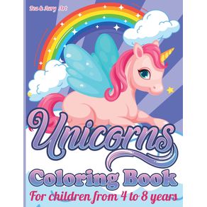 Unicorns-Coloring-book
