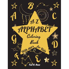 A-Z-ALPHABET-Coloring-Book-With-stars-for-Kids