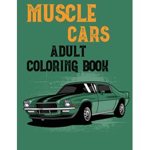 Muscle-Cars-Adult-Coloring-Book