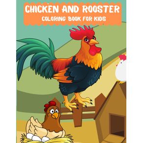 Chicken-and-Rooster-Coloring-Book-For-Kids