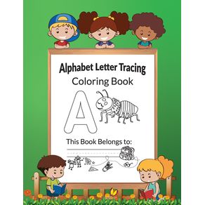 Alphabet-letter-tracing-Coloring-book