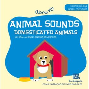 Animal-Sounds----Domesticated-Animals---Edicao-Bilingue-Ingles-Portugues