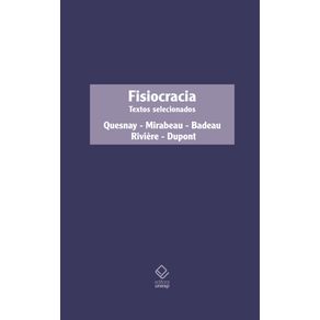 Fisiocracia--Textos-selecionados