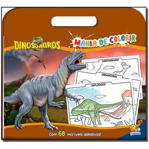 Mania-de-colorir--Dinossauros