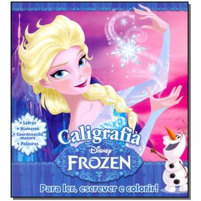 Disney-Frozen---Caligrafia