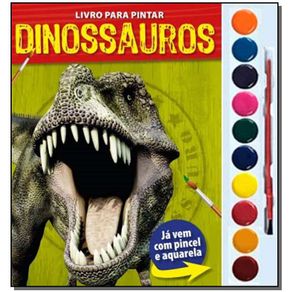 Livro-Aquarela-Dinossauro
