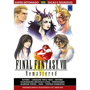 Super-Detonado-Game-Master-Dicas-e-Segredos---Final-Fantasy-VIII--Remastered