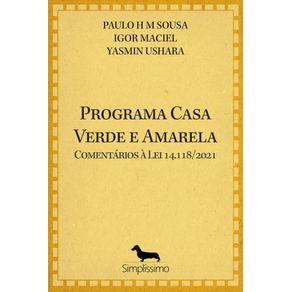 PROGRAMA-CASA-VERDE-E-AMARELA--Comentarios-a-Lei-14.118-2021