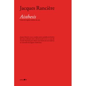 Aisthesis--cenas-do-regime-estetico-da-arte