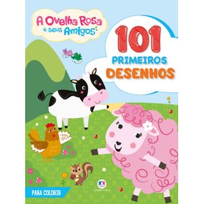 101-primeiros-desenhos---Ovelha-Rosa-e-seus-amigos