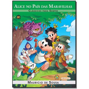 Turma-da-Monica---Classicos-Ilustrados---Alice-no-Pais-das-Maravilhas