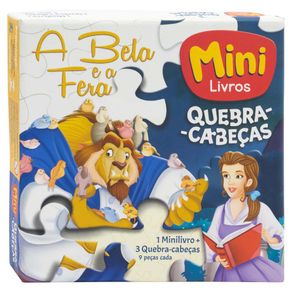Mini-Livros---Princesas--A-Bela-e-a-Fera