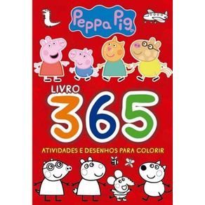 Peppa-Pig---Livro-365-Atividades-Desenhos-Colorir