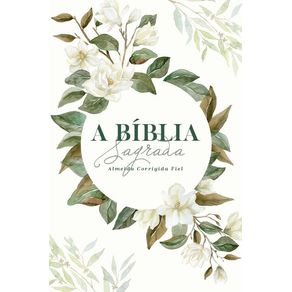 Biblia-Acf-Slim-Magnolia-Branca-Letra-Normal