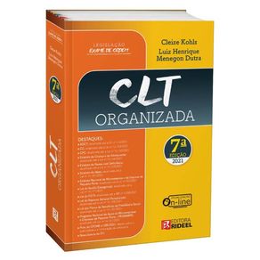 Clt-Organizada---Legislacao-Exame-De-Ordem-7°-Edicao-Ceisc