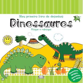 Dinossauros--Meu-Primeiro-Livro-de-Desenhos