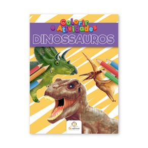 Colorir-e-Atividades--Dinossauros