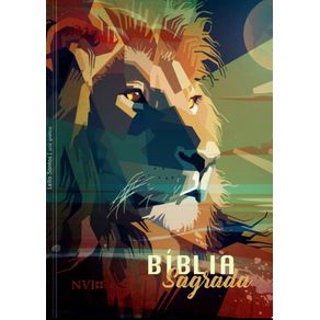 Biblia-Sagrada-NVI--Leao-Colorido