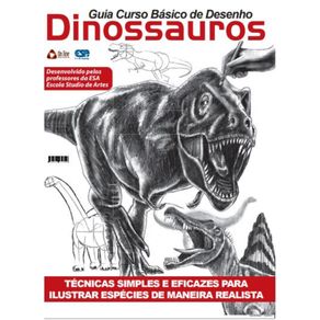 Guia-Curso-Basico-de-Desenho-Dinossauros