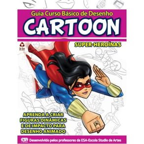 Guia-Curso-Basico-de-Desenho-Cartoon-Super-Heroinas