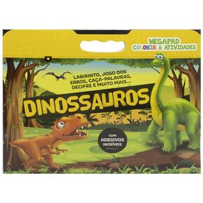 Megapad---Colorir---Atividades--Dinossauros