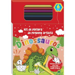 Kit-de-Pintura-do-Pequeno-Artista--Dinossauros