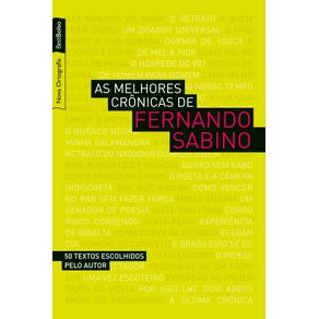 As-melhores-cronicas-de-Fernando-Sabino--edicao-de-bolso-