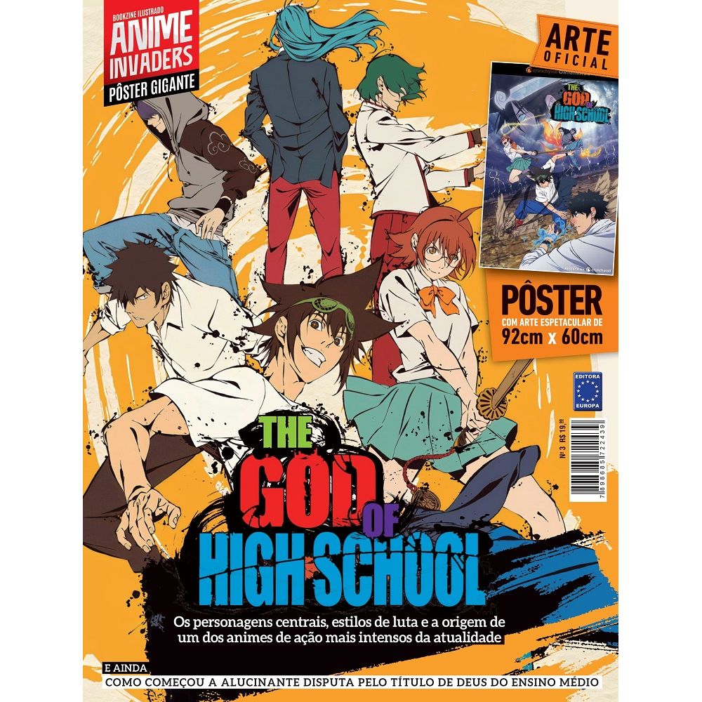 Superpôster Anime Invaders - The God Of High School - umlivro