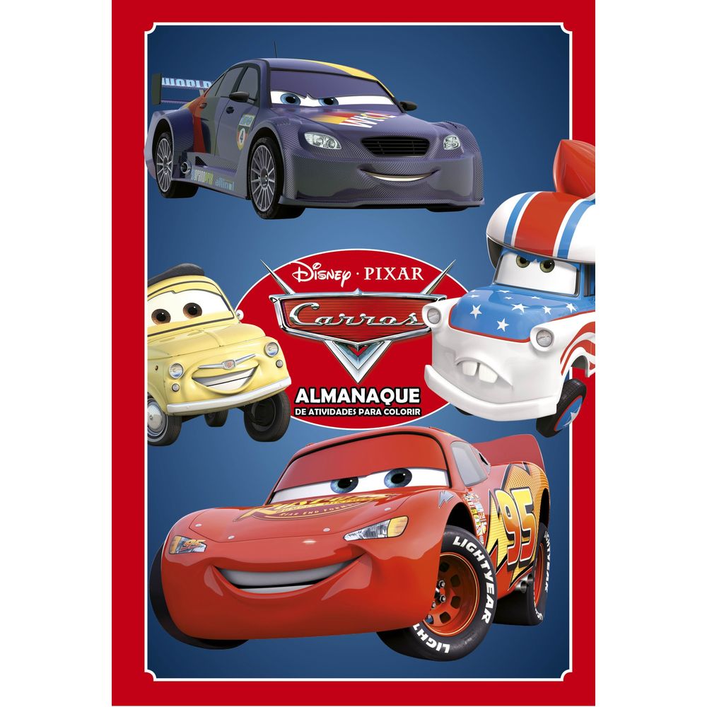 Disney Carros - Almanaque De Atividades Para Colorir - 9788543229263