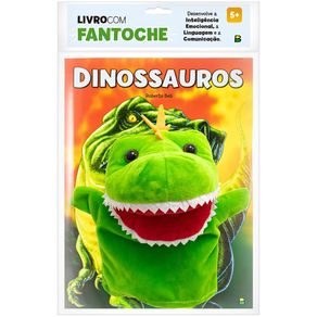 Livro-com-Fantoche:-Dinossauros