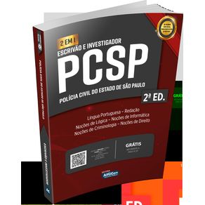 ESCRIVAO-E-INVESTIGADOR-DA-POLICIA-CIVIL-DO-ESTADO-DE-SAO-PAULO---PCSP---2-em-1