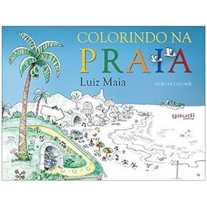 Colorindo-na-praia