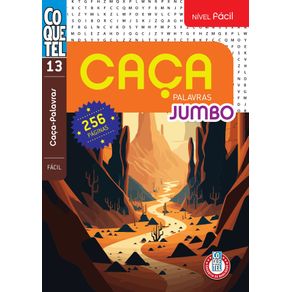 Livro Coquetel Caça-palavras nível fácil Ed 48 - umlivro